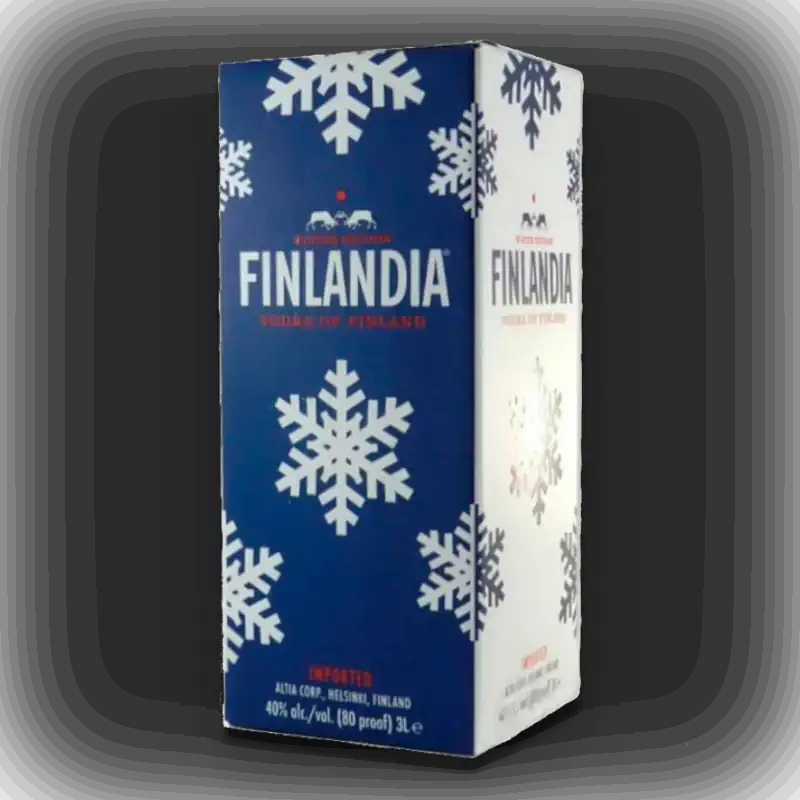 Горілка Finlandia сніг 3л (тетрапак)